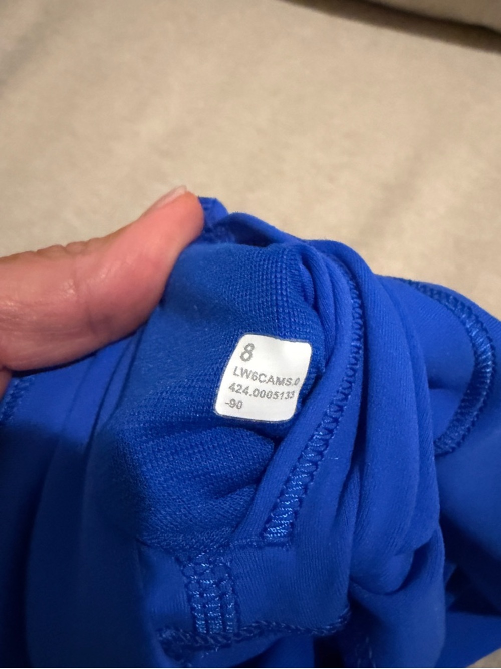 Lululemon Wunder Train Cerulean Blue leggings - Picture 6 of 7